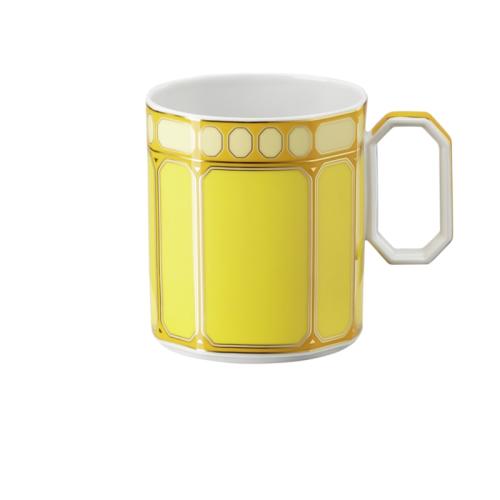 Mug with handle, Yellow 0,39 l