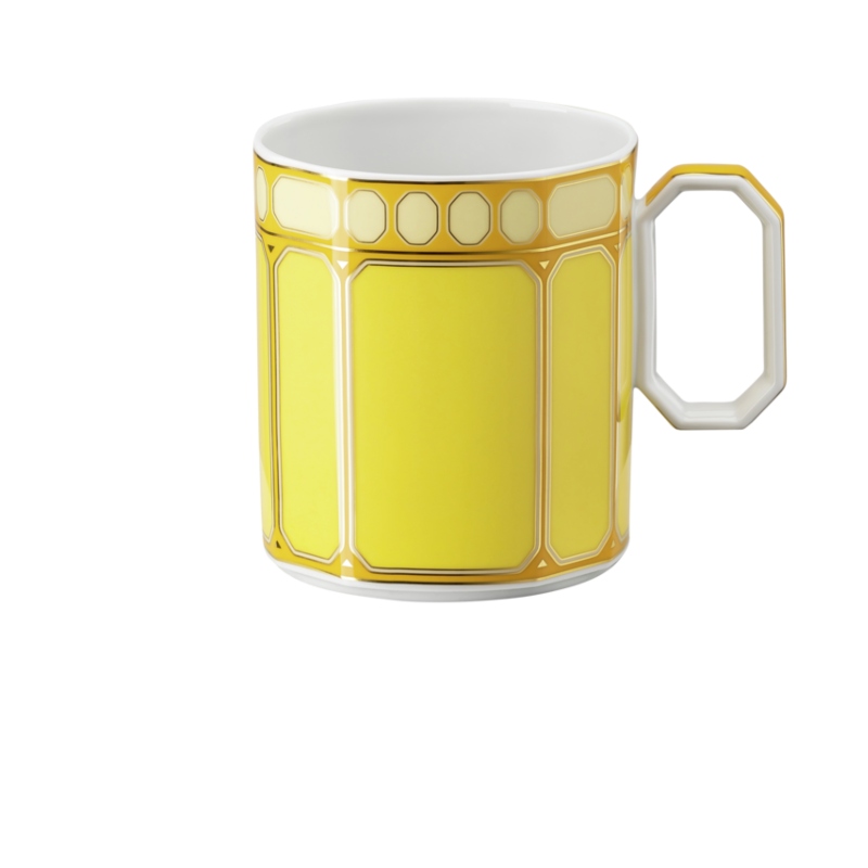 Кружка с крышкой, Желтый 0,39 l Signum Swarovski x Rosenthal 2