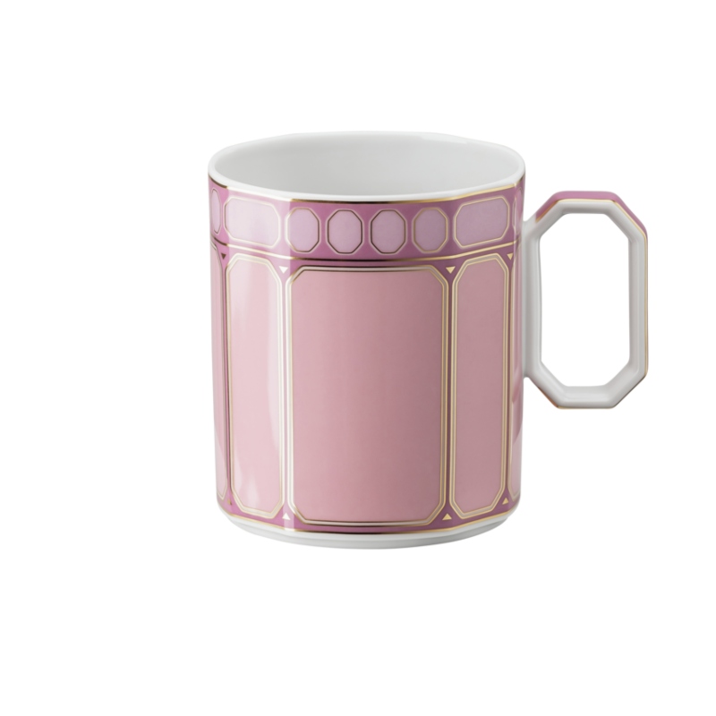 Krūze ar vāku, Rozā 0,39 l Signum Swarovski x Rosenthal 2