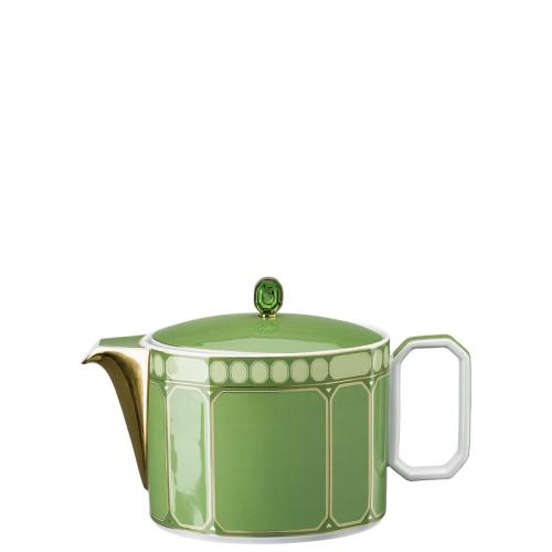Tea Pot, Green 3, 6 pers. 1,15 l Signum Swarovski x Rosenthal
