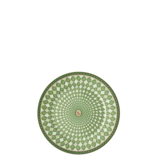 Plate, Green 18 cm