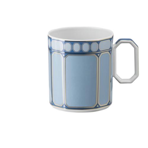 Mug with handle, Blue 0,39 l