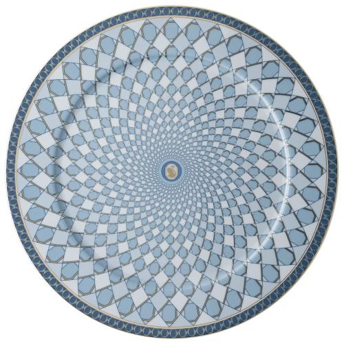 Service Plate, Blue 35 cm