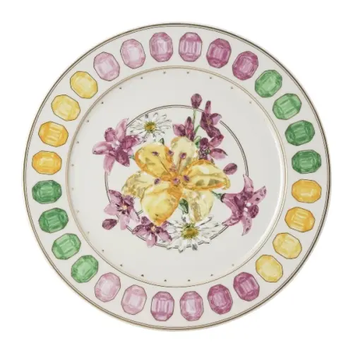Service Plate, Bouquet 33 cm