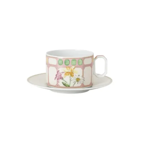 Cup/Saucer 4 low, Marshmallow 0,26 l