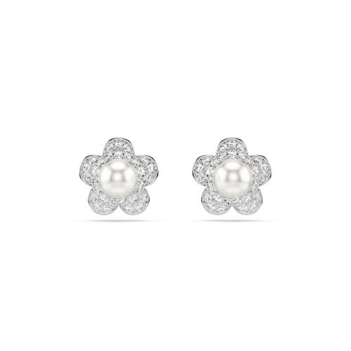 2026 Capsule Pierced Earrings, Rhodium shiny Crystal Ariana Grande x Swarovski Swarovski