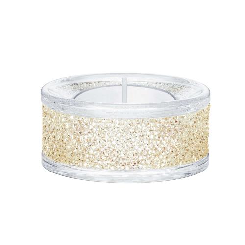 Tea light holder, Gold tone