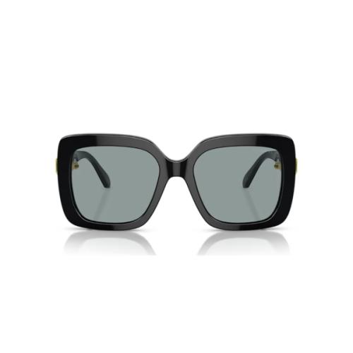 Sunglasses, Oversized, Square shape, Black