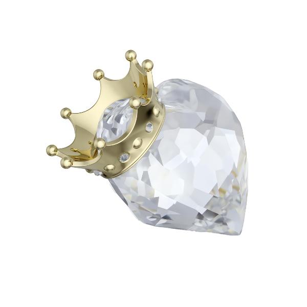 Heart with Crown Symbolic Swarovski 2