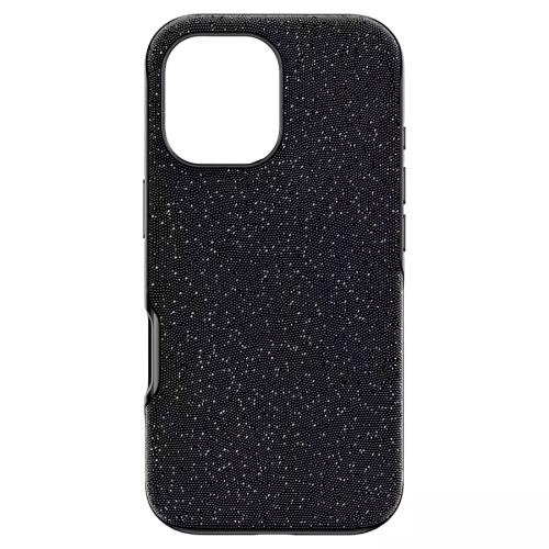 Vāciņš viedtālrunim, iPhone® 17, Melnā krāsā High Swarovski