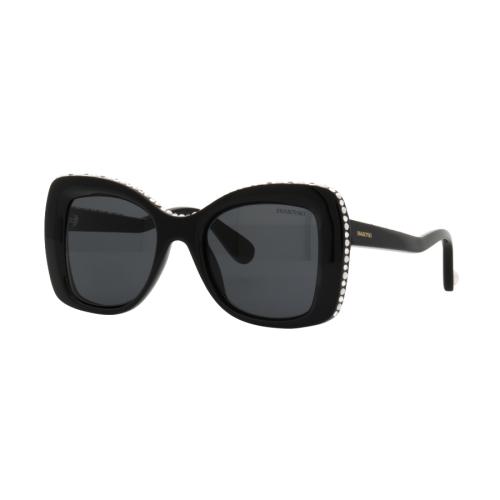 Sunglasses, Butterfly shape, SK6062U, Black Matrix Swarovski