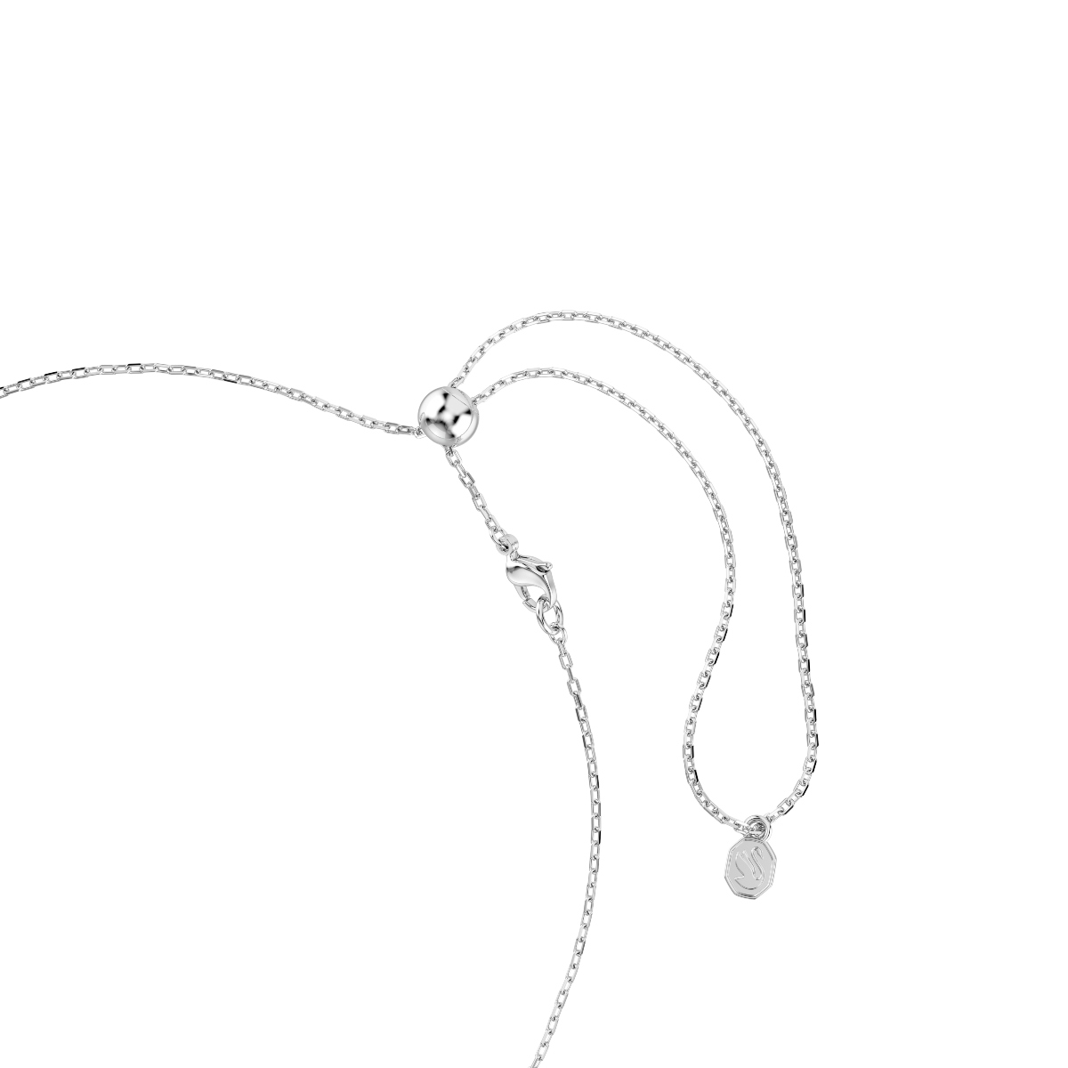 Necklace, Mixed cuts, Multicolored, Rhodium plated Ariana Grande x Swarovski Swarovski 3