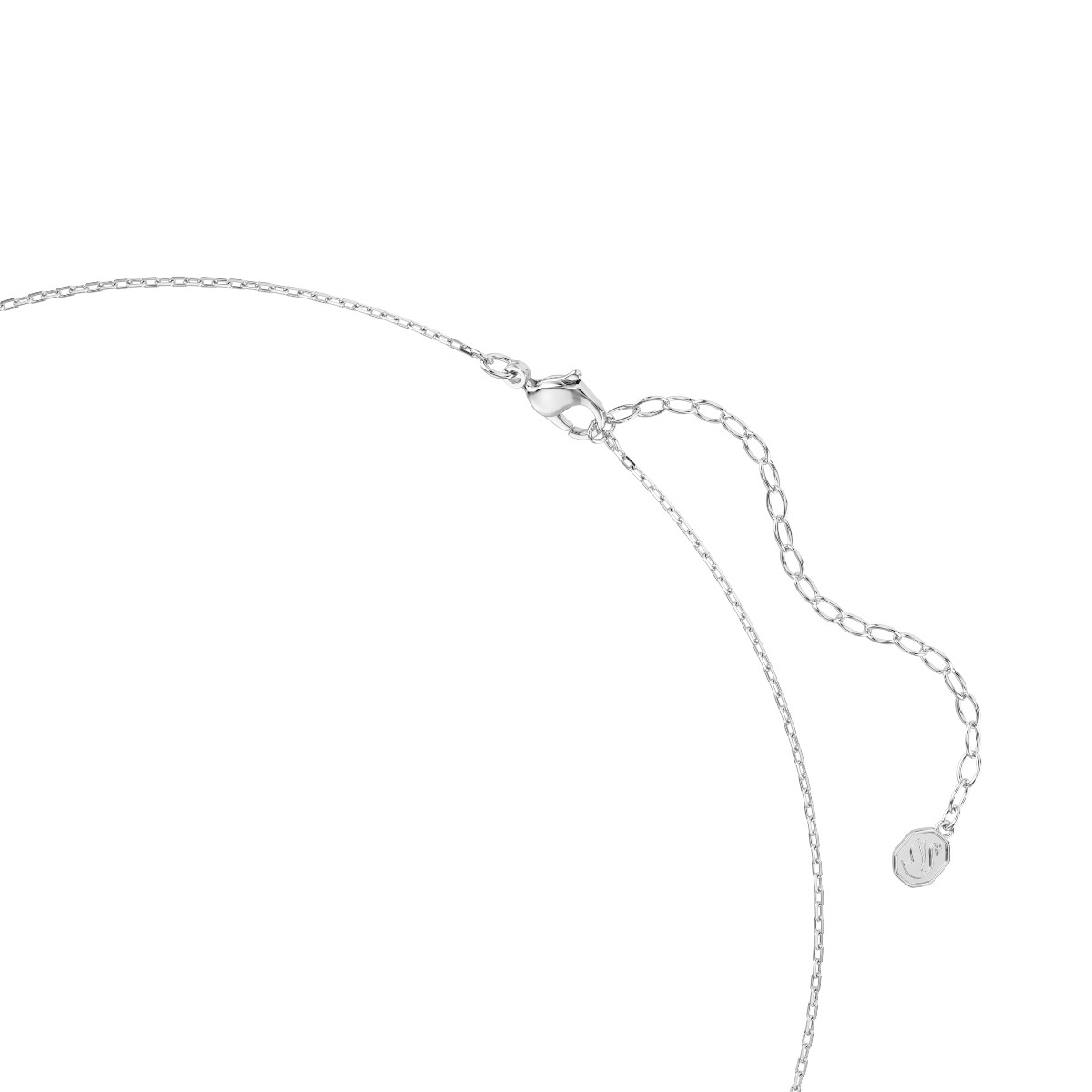Y necklace, Mixed cuts, Dragonfly, Multicolored, Rhodium plated Ariana Grande x Swarovski Swarovski 3