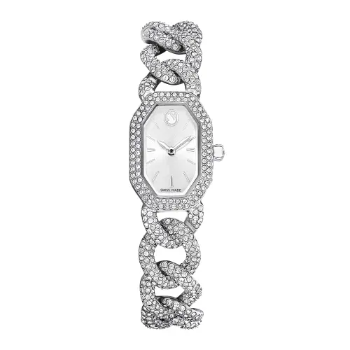 Watch, Swiss Made, Crystal bracelet, Silver tone, Stainless Steel Dextera Swarovski