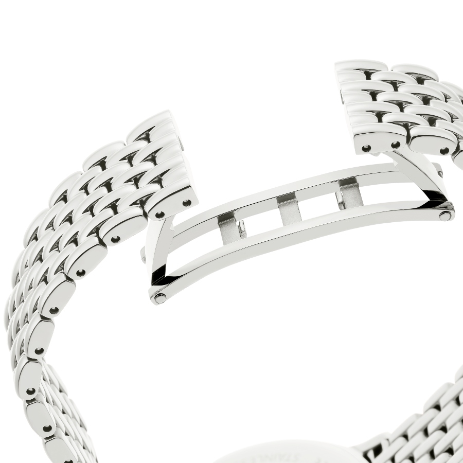 Watch, Swiss Made, Metal bracelet, Silver tone, Stainless steel Imber Swarovski 6