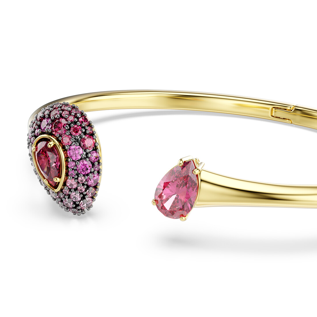 Cieta rokassprādze, Pērles griezums, Sarkans Sublima Swarovski 2