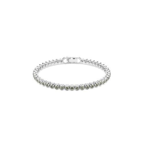 Rokassprādze, Apaļi griezuma kristāli, Melnais kristāls, Rodija pārklājums Imber Swarovski