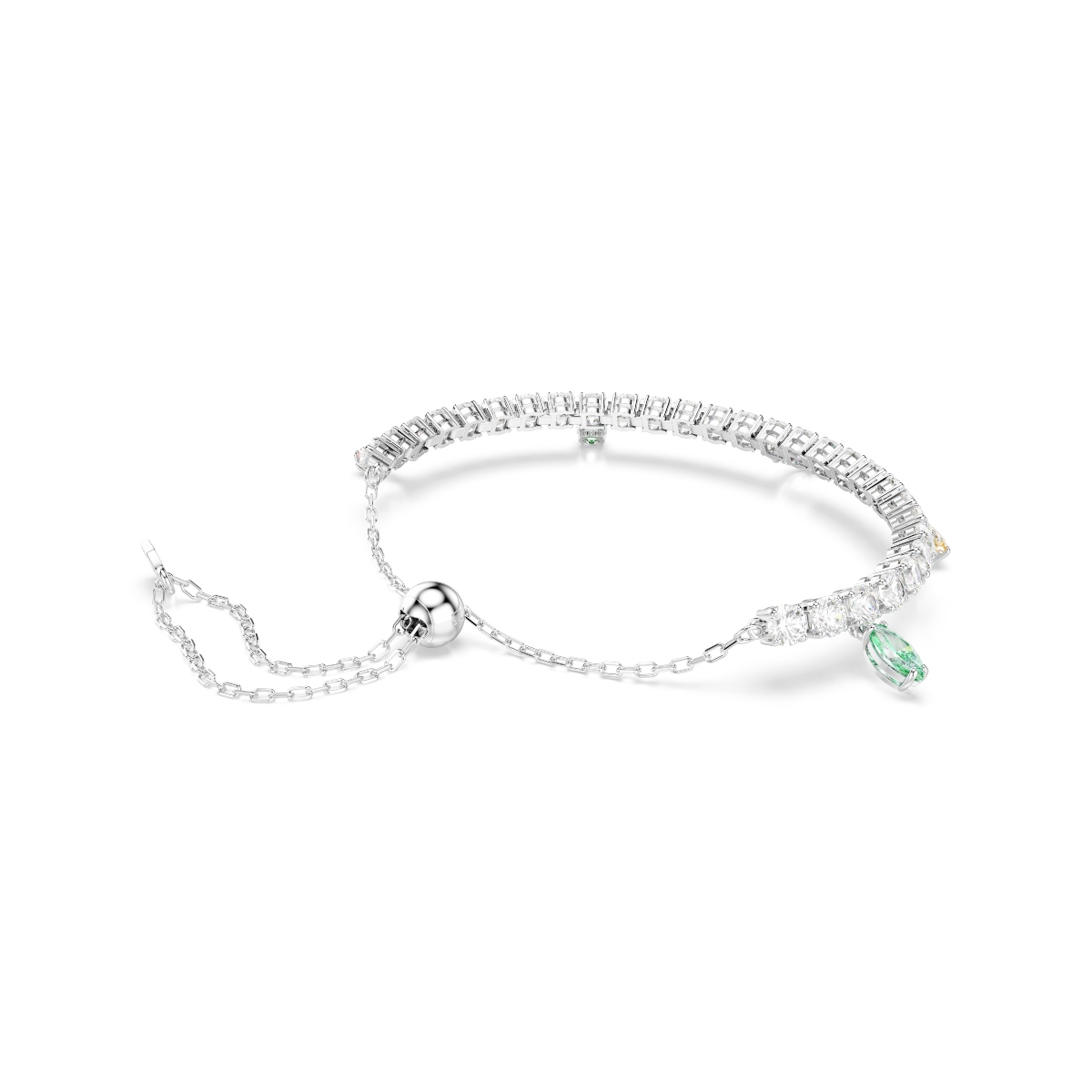 Bracelet, Mixed cuts, Multicolored, Rhodium plated Ariana Grande x Swarovski Swarovski 5