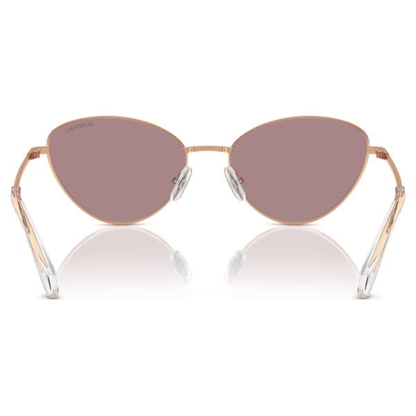 Saulesbrilles, Kaķacs formas, Balts Swarovski 5