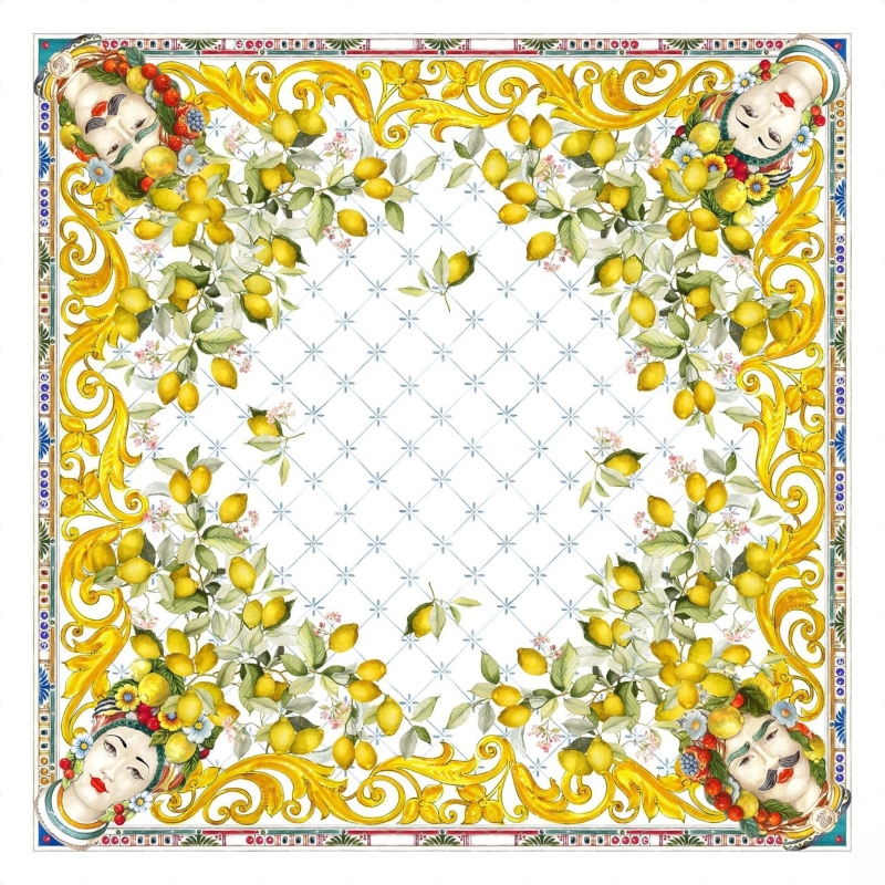 Tablecloth, Crema Zagara TESSITURA TOSCANA 4