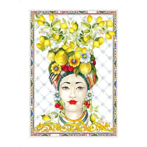 Zagara Donna, Кухонное полотенце, кремовый 50 x 70 cm TESSITURA TOSCANA