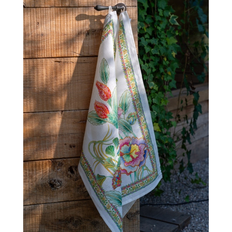 Artigemme Viola, Kitchen towel, Crema 50 x 70 cm TESSITURA TOSCANA 2