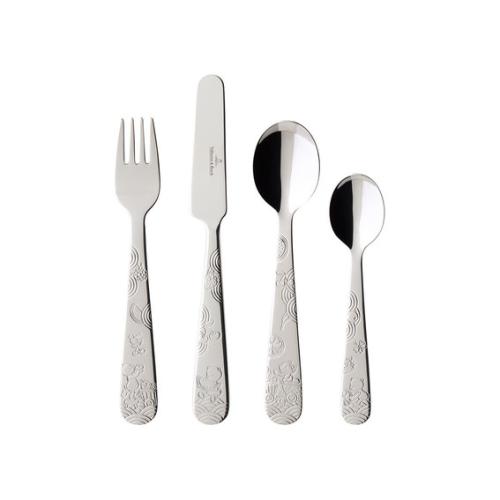 Набор столовых приборов 4 шт., Hungry as a bear Kids tableware Villeroy & Boch