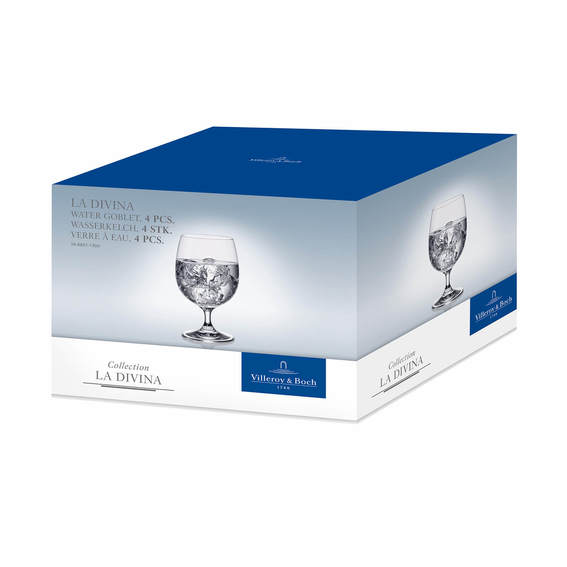 Water goblet set 4 pcs. 0,33 l La Divina Villeroy & Boch 3
