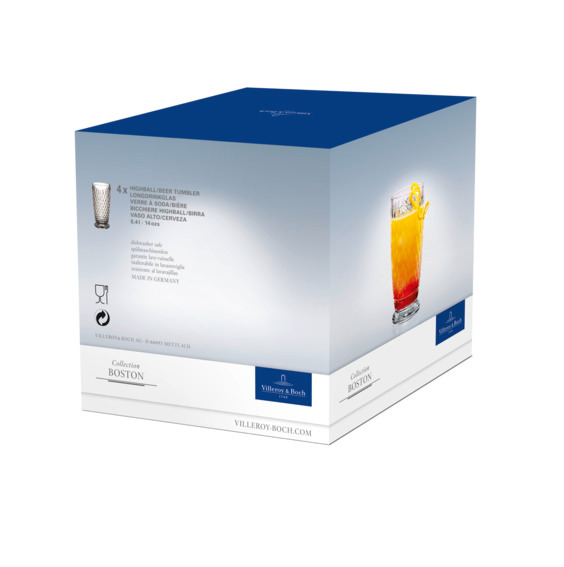 Highball/beer tumbler, smoke 0,40 l Boston coloured Villeroy & Boch 2