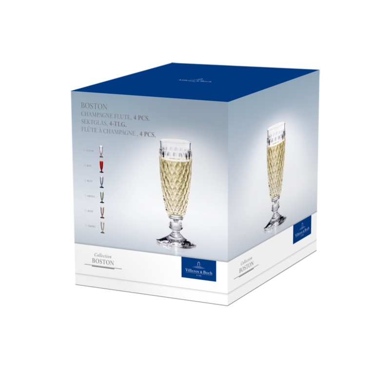 Champagne flute, red 0,15 l Boston coloured Villeroy & Boch 2