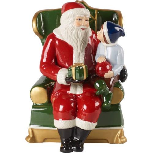 Musical Santa in armchair 10 x 10 x 15 cm Christmas toys Villeroy & Boch