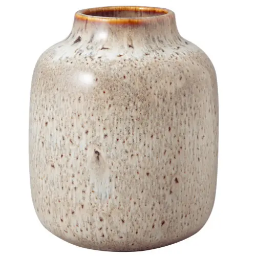 Nek vase beige small 12,5x12,5x15,5 cm