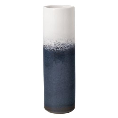 Cylinder vase bleu large 7,5x7,5x25 cm