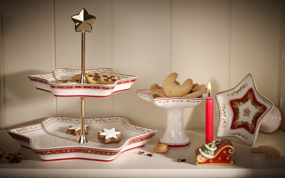 Tray stand 28 cm Winter bakery delight Villeroy & Boch 2