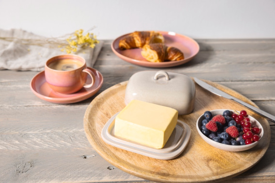 Butter dish 15,5 cm Perlemor Sand Villeroy & Boch 3