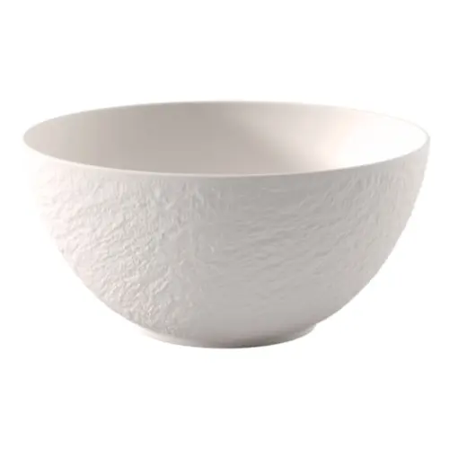 Salad bowl 2,40 l Manufacture Rock Blanc Villeroy & Boch