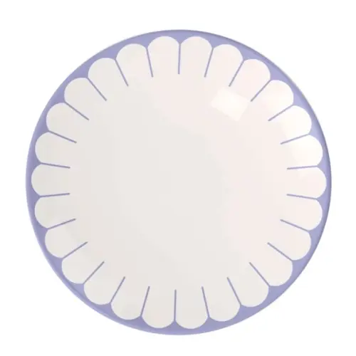 Bleu, Тарелка салатная / десертная 21 cm, синяя Fleur Villeroy & Boch