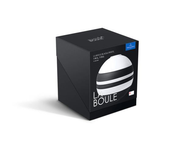 La Boule 2 pers. 7 pcs., black & white Iconic Villeroy & Boch 4