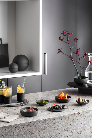 La Boule mini, Set 2 pers. 5 pcs., black Iconic Villeroy & Boch 4
