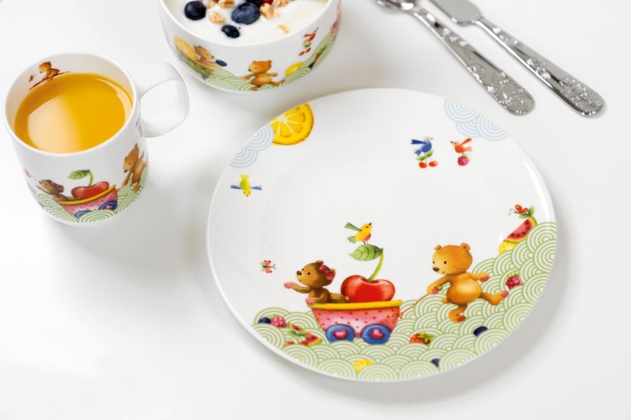 Flat plate 22 cm, Hungry as a bear Kids tableware Villeroy & Boch 2