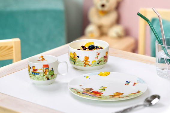 Table set 3 pcs., Hungry as a bear Kids tableware Villeroy & Boch 5
