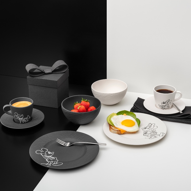 Salātu šķīvis 22 cm Manufacture Rock - Mickey Mouse Villeroy & Boch 2