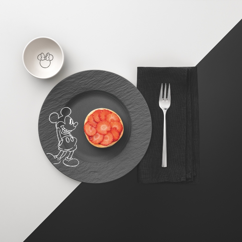 Salātu šķīvis 22 cm Manufacture Rock - Mickey Mouse Villeroy & Boch 3