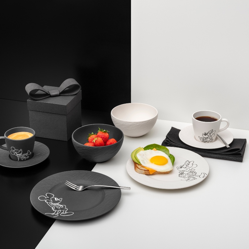 Salātu šķīvis 22 cm Manufacture Rock - Mickey Mouse Villeroy & Boch 2