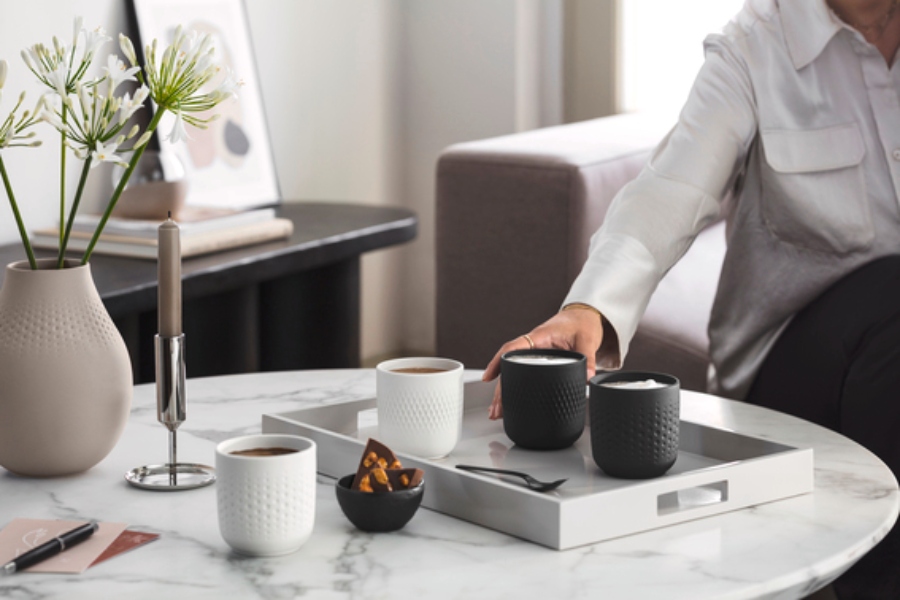 Collier noir, Mug, set 2 pcs. 0,29 l Manufacture Rock Villeroy & Boch 4