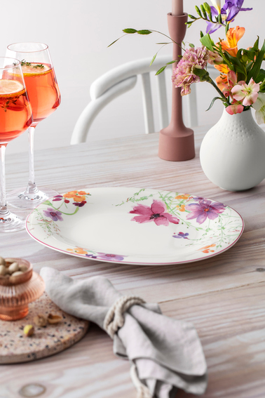 Oval flat plate 29 x 25 cm Mariefleur Basic Villeroy & Boch 2