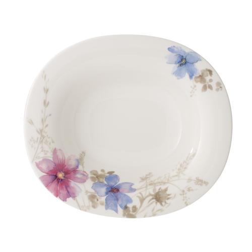 Тарелка глубокая / суповая 24 x 21 cm овальная Mariefleur Gris Villeroy & Boch
