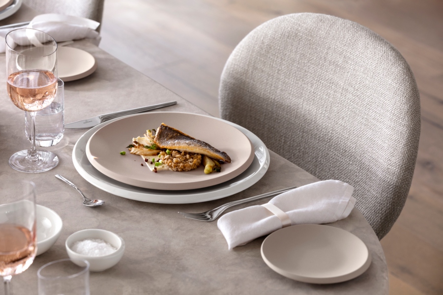 Beige, Flat plate 27 cm NewMoon Villeroy & Boch 2