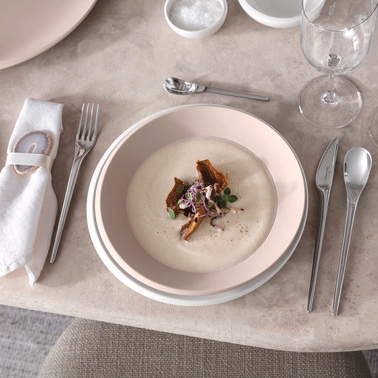 Beige, Bowl flat 25 cm NewMoon Villeroy & Boch 4