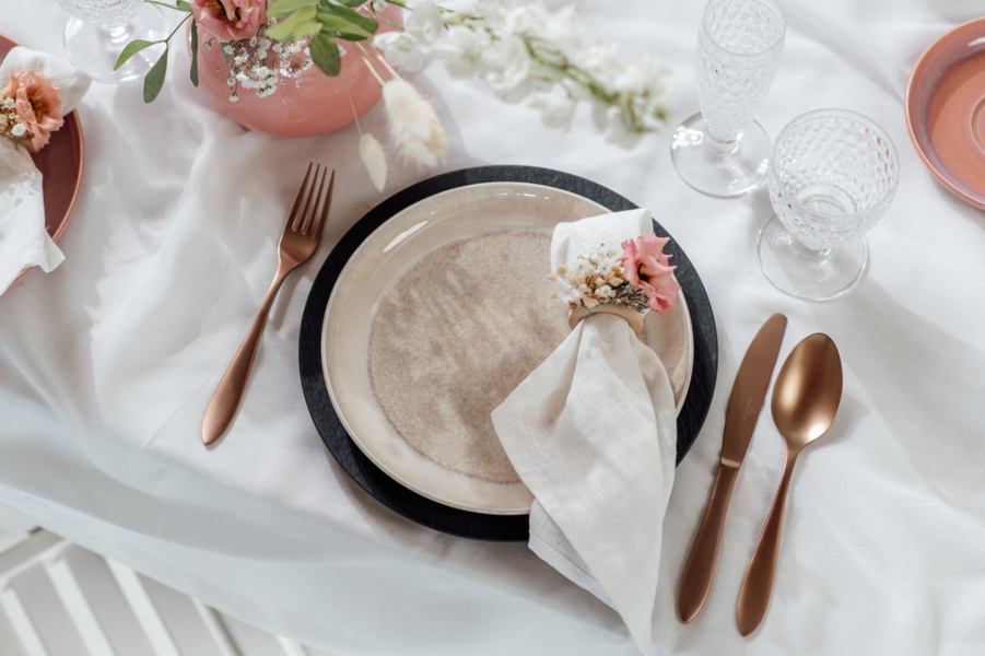 Flat plate 27 cm Perlemor Sand Villeroy & Boch 3